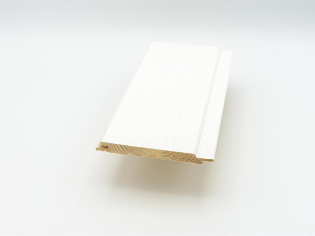 Friso Abeto 95x10mm. Blanco Relieve